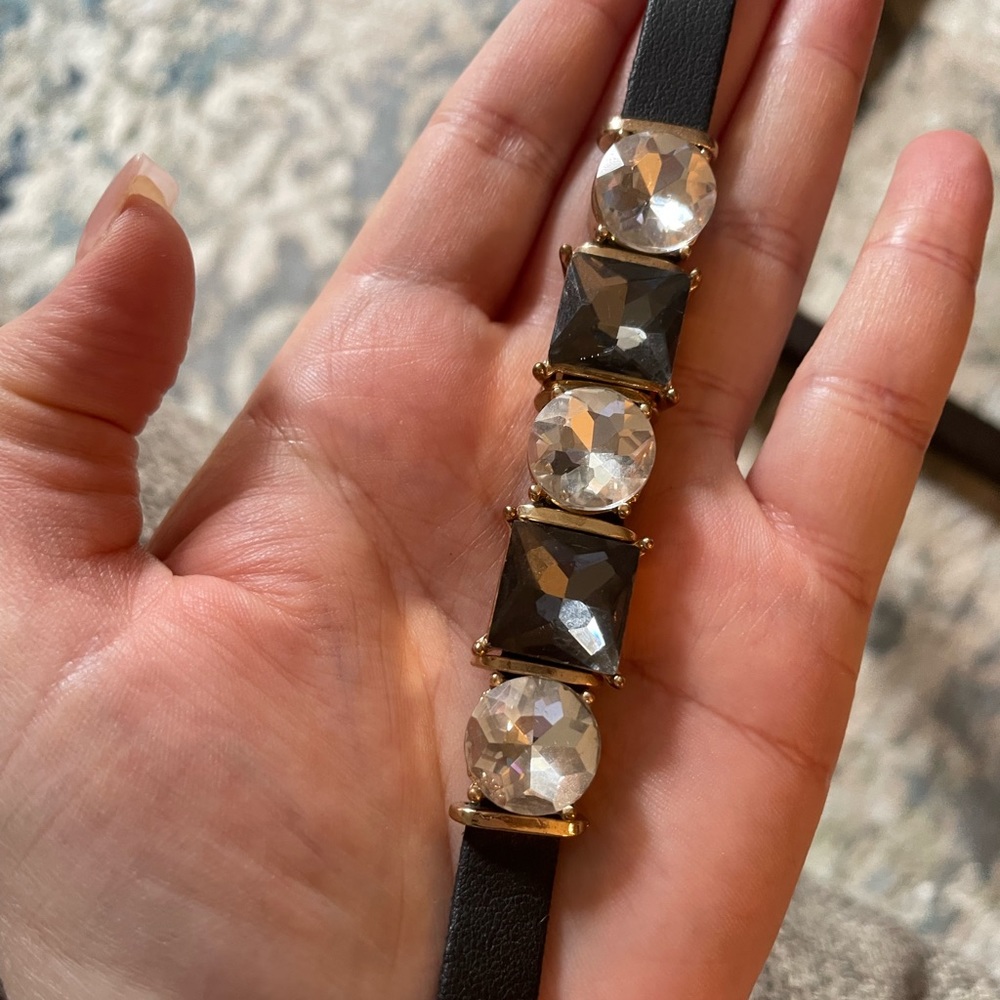 J Crew leather bracelet